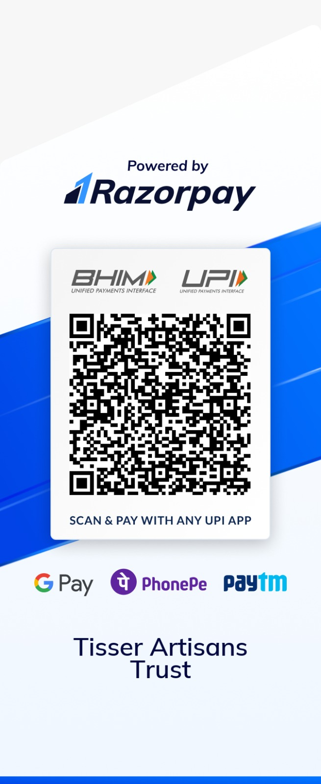 Punarsutra UPI QR code