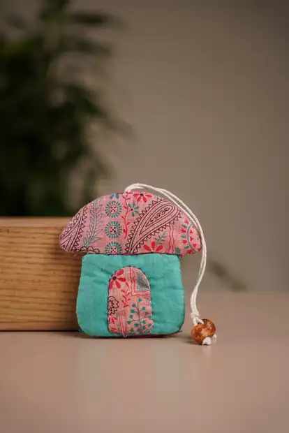 Punarsutra fabric keychain